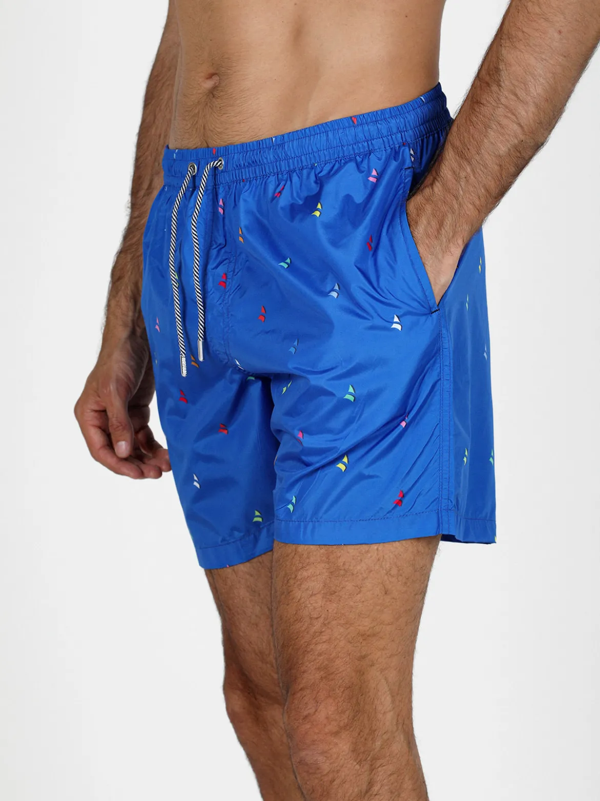 Navigare Boxer uomo da mare con stampe