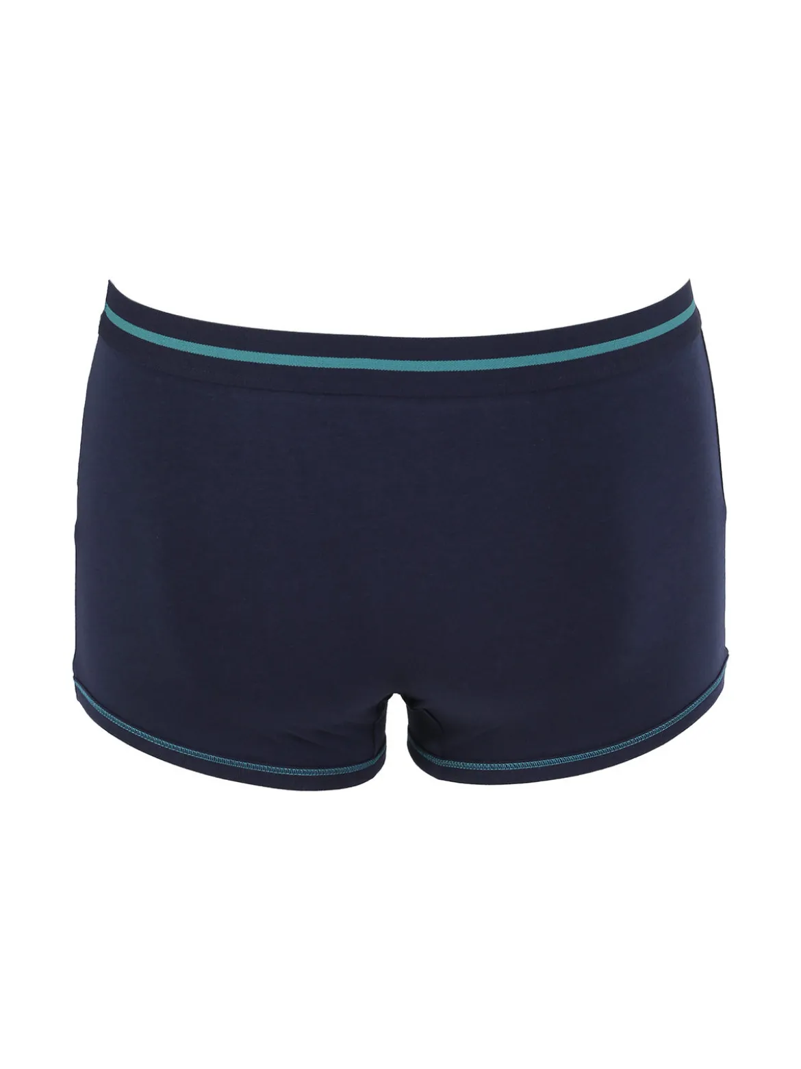Navigare Boxer uomo in cotone - blu scuro