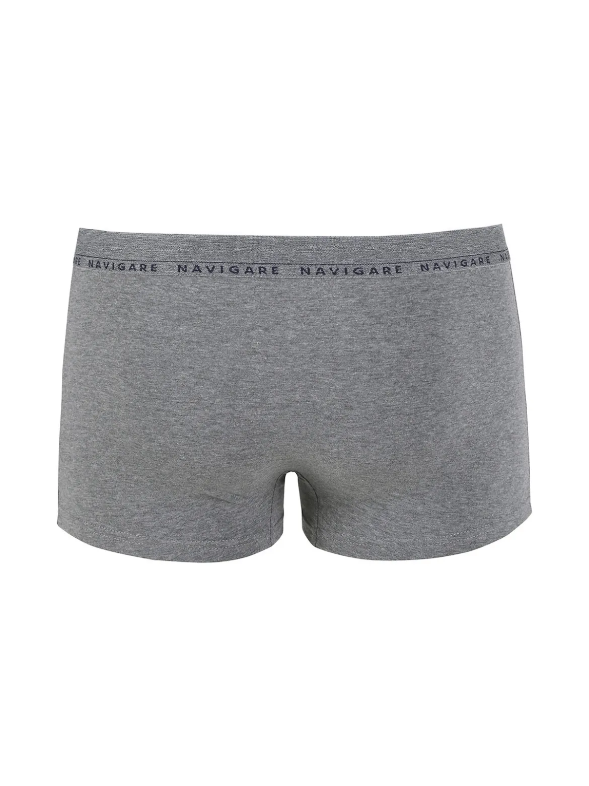 Navigare Boxer uomo in cotone elastico - grigio