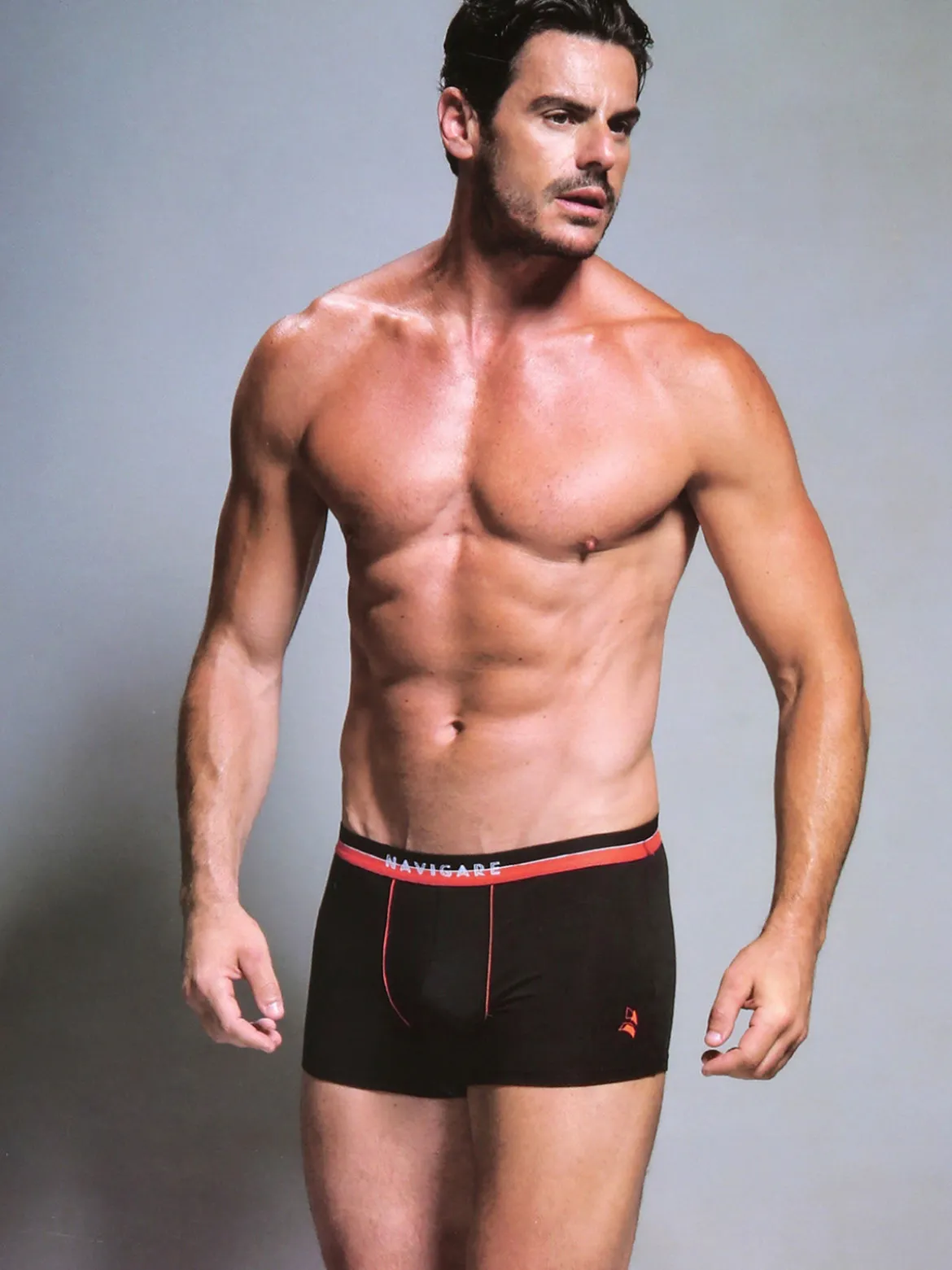 Navigare Boxer uomo in cotone jersey