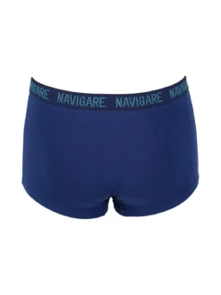 Navigare Boxer uomo in cotone jersey - blu