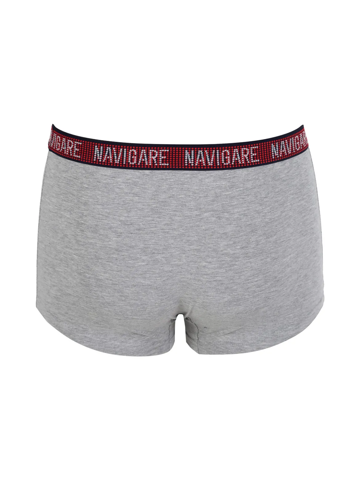 Navigare Boxer uomo in cotone jersey - grigio