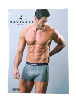 Navigare Boxer uomo in cotone jersey - oliva