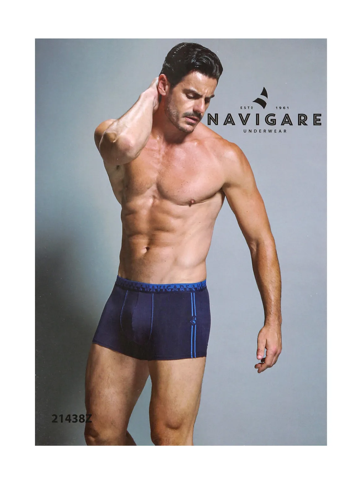 Navigare Boxer uomo - nero