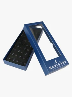 Navigare Sciarpa leggera da uomo con stampe - oliva