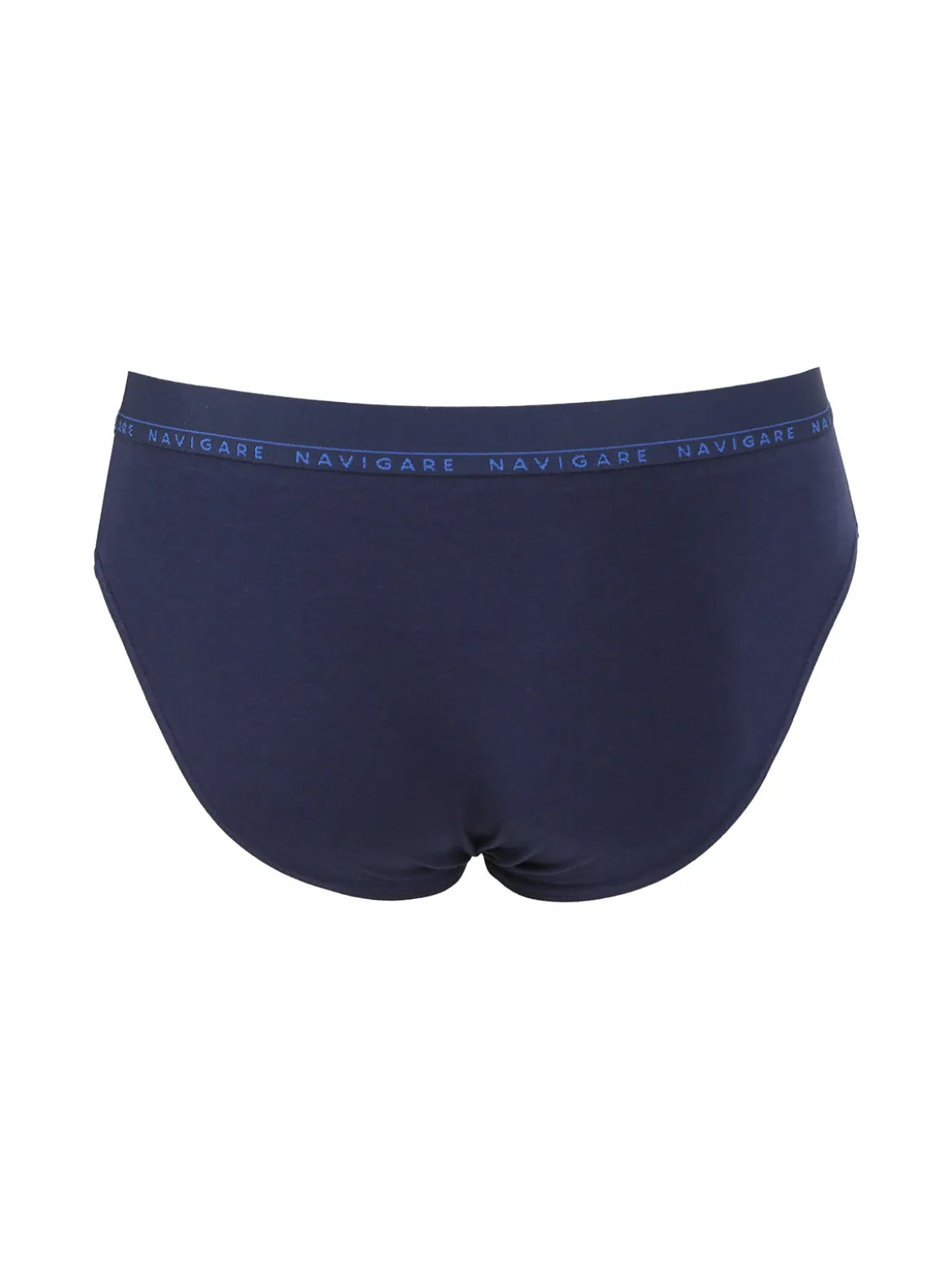Navigare Slip uomo in cotone elastico - blu scuro