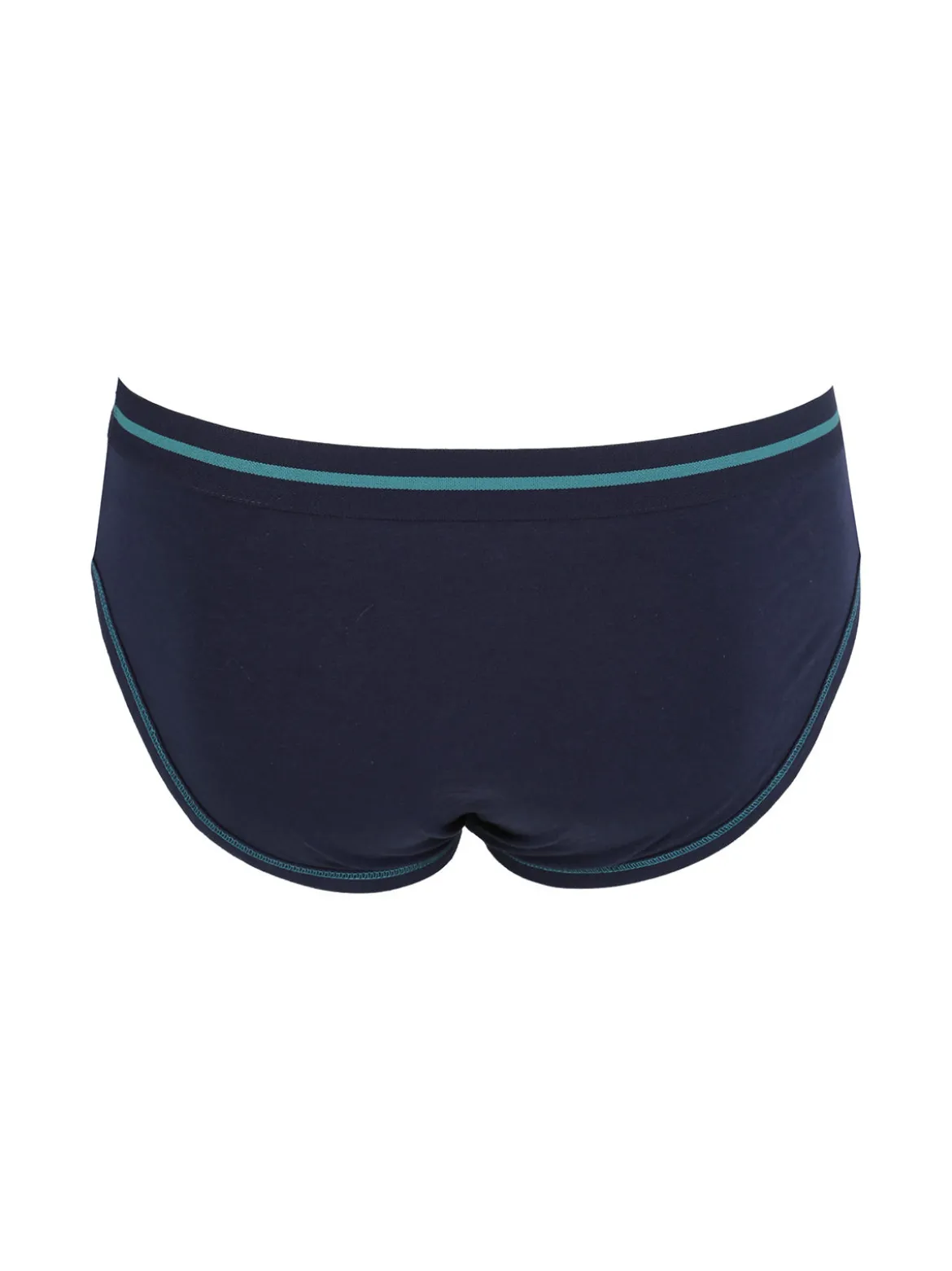 Navigare Slip uomo in cotone jersey - blu scuro