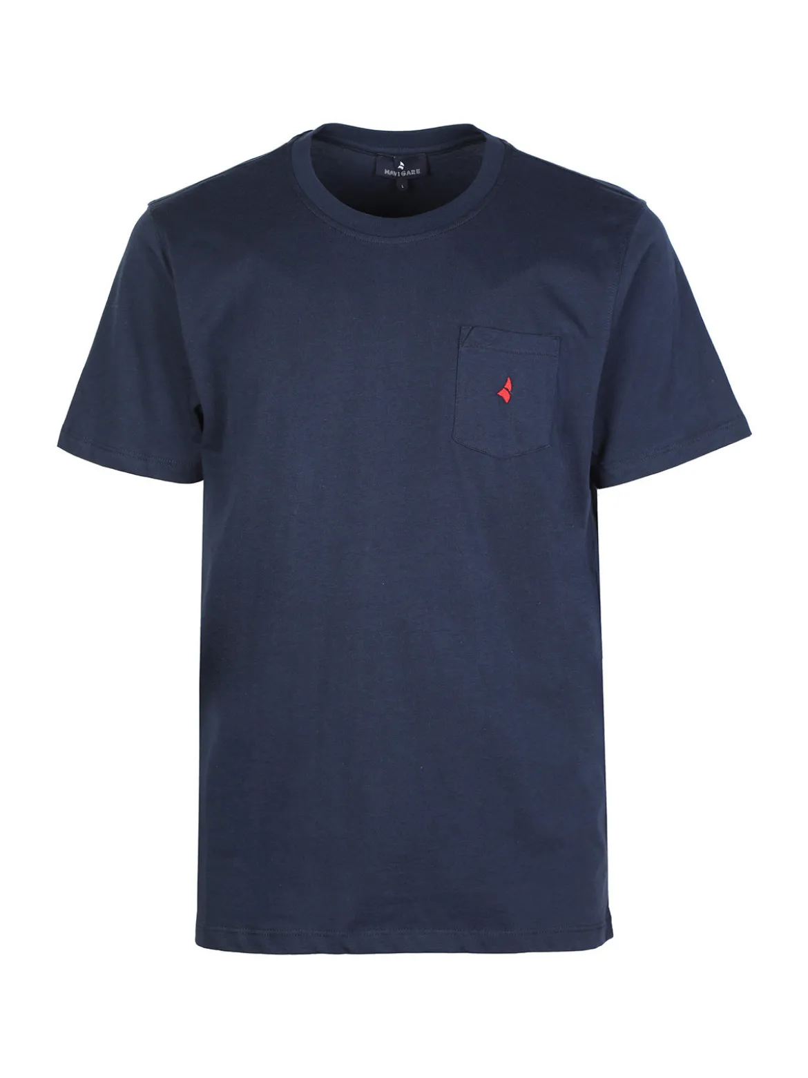 Navigare T-shirt uomo manica corta con taschino
