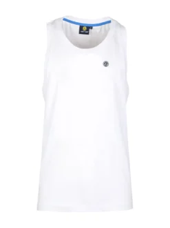 Navy Sail Canotta da uomo in cotone