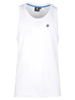 Navy Sail Canotta da uomo in cotone