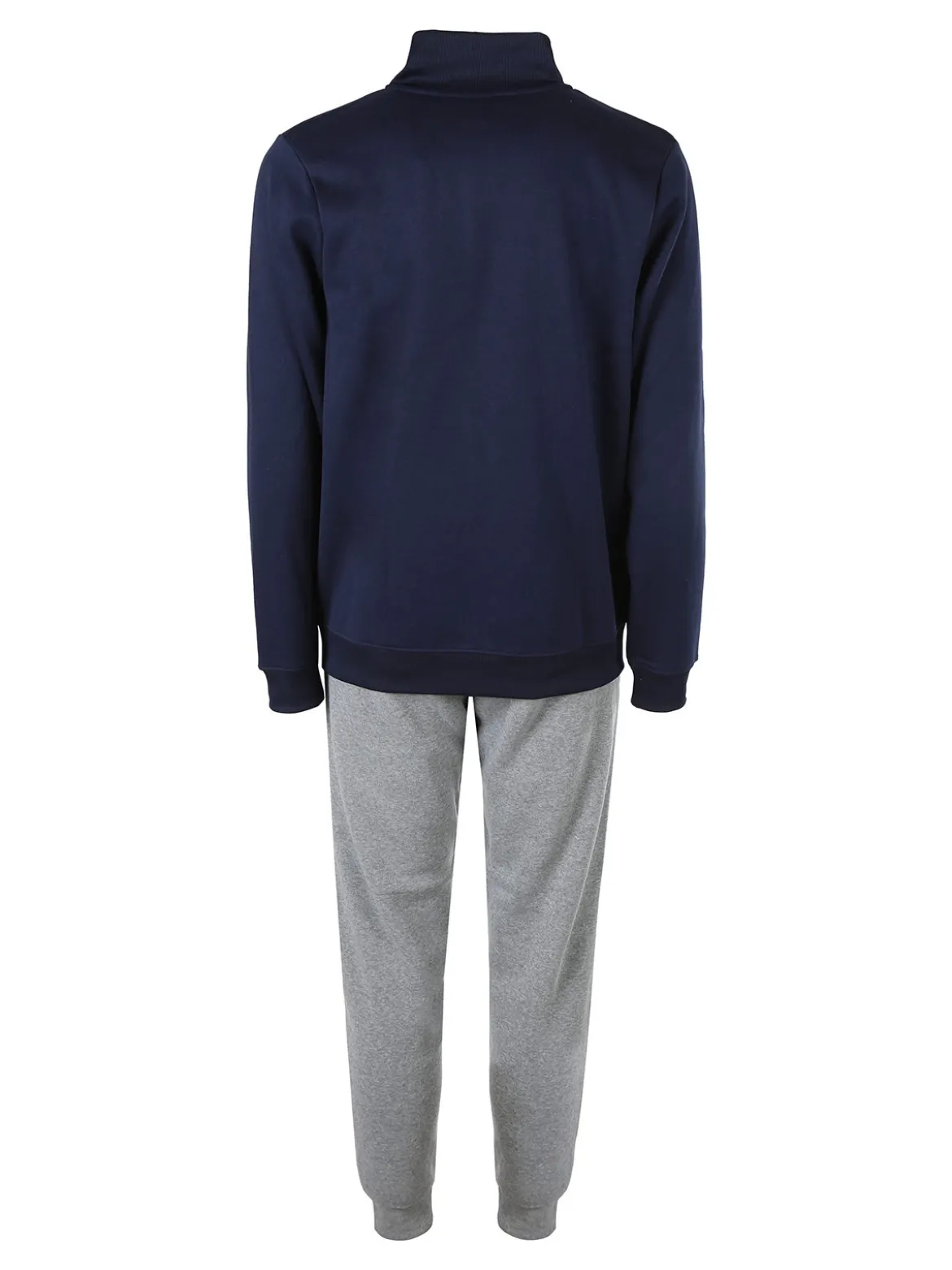 Navy Sail Completo tuta da uomo felpata con zip intera - blu scuro
