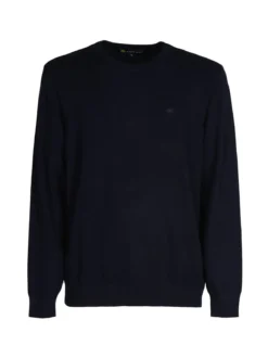 Navy Sail Pullover uomo scollo tondo