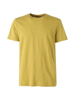 Navy Sail T-shirt da uomo in cotone con logo