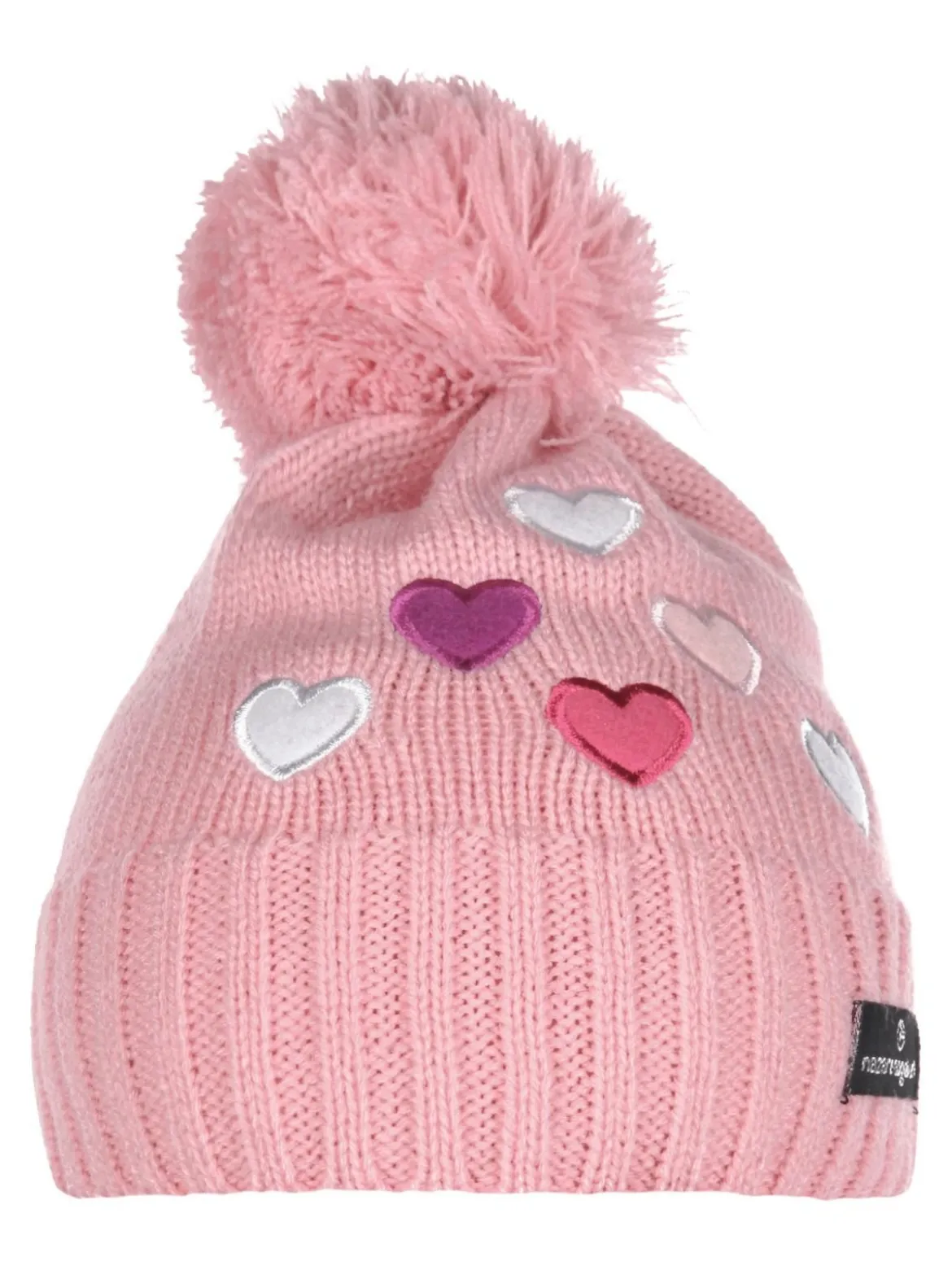 Nazareno Gabrielli Cappellino con pompon e ricami