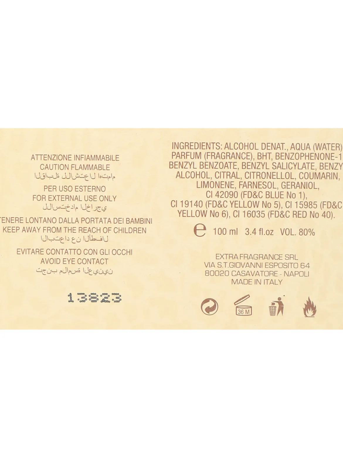 Nazareno Gabrielli 100 ml Eau de toilette donna