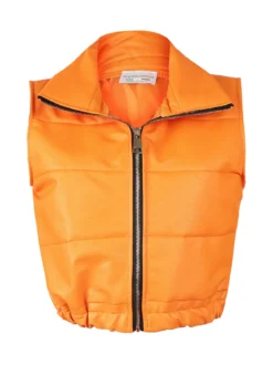 New Collection Gilet donna in similpelle