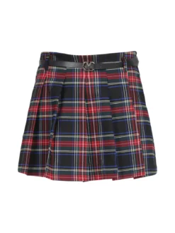 New Collection Gonna pantalone scozzese da donna