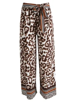 New Collection Pantaloni donna leggeri a gamba larga