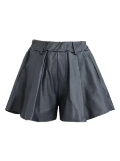 New Collection Shorts donna in ecopelle