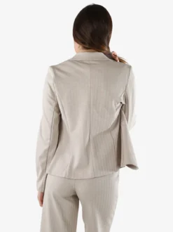 New Gj Blazer donna spigato con bottone - beige