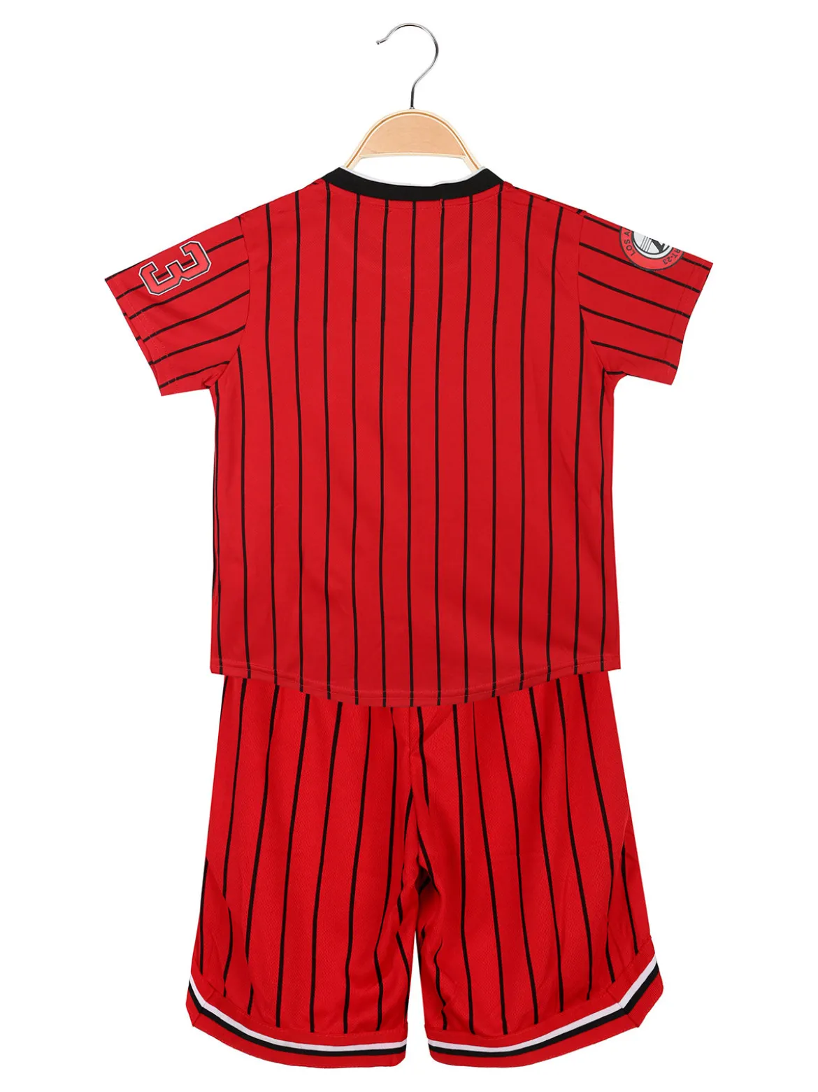 New Kids Completo da bambino sportivo con camicia e bermuda con coulisse