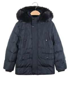 New Kids Giubbino imbottito da bambino con cappuccio