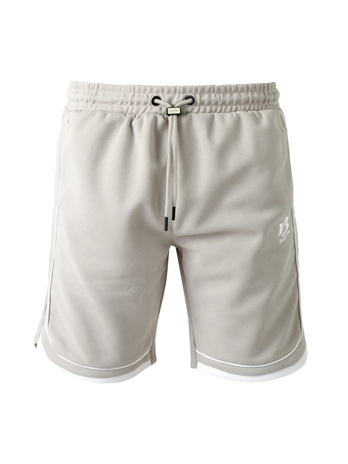 New Mentality Bermuda da uomo con coulisse - beige