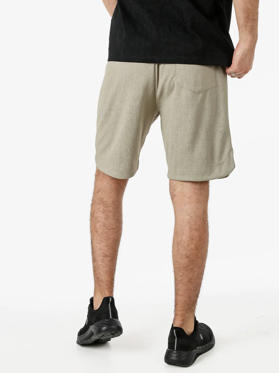 New Mentality Bermuda da uomo con coulisse - militare