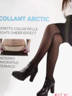 North Pole Collant donna con interno in micropile termico