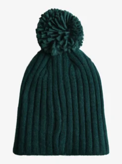 Norway Cappello donna in maglia con pompon - verde