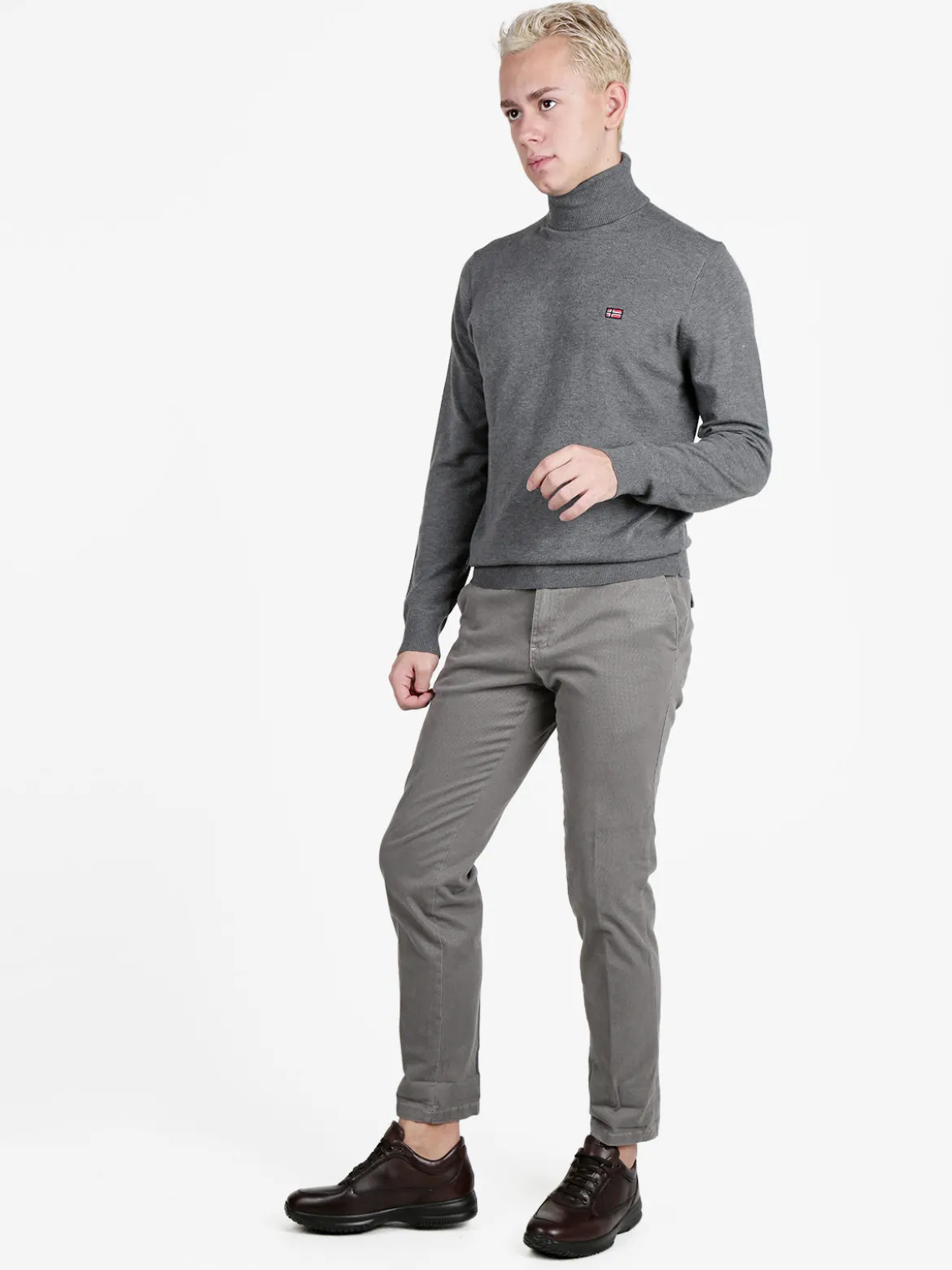 Norway Dolcevita da uomo in maglia