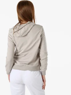Norway Felpa donna full zip con cappuccio - sabbia