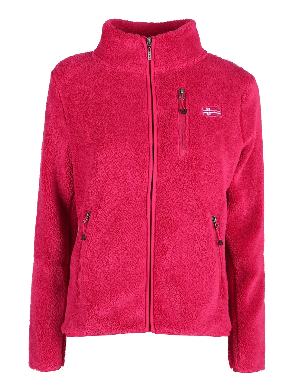 Norway Felpa donna full zip in sherpa