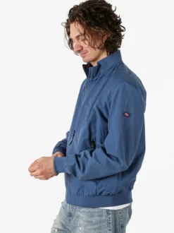 Norway Giacca a vento da uomo con zip - blu