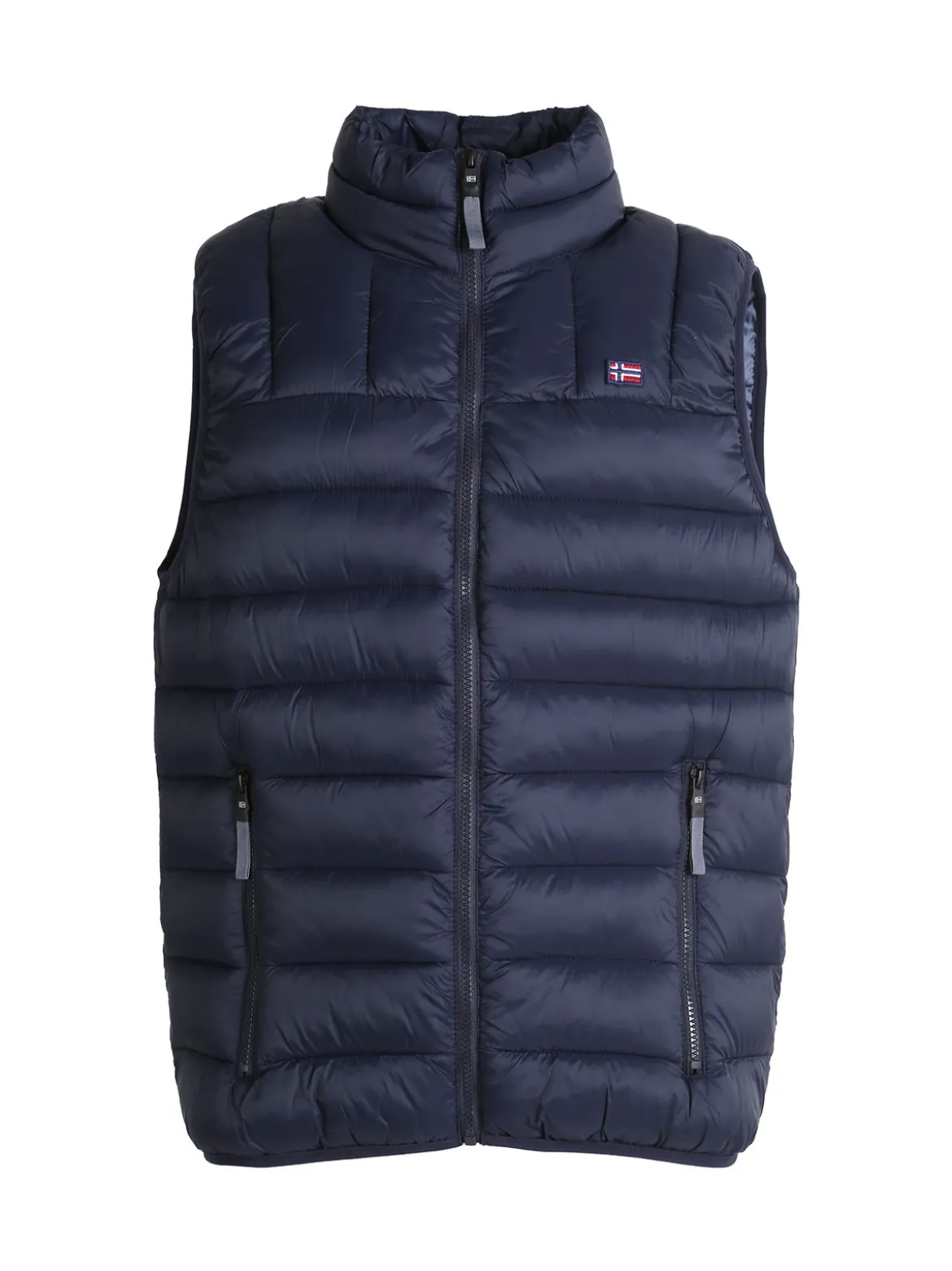 Norway Gilet da uomo con cerniera imbottito