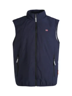 Norway Gilet da uomo con interno in pile - blu