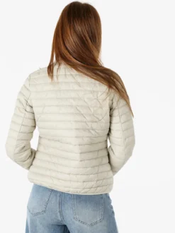 Norway Giubbino donna modello 100 grammi con zip - beige