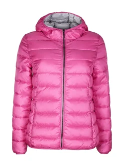Norway Piumino donna con cappuccio e zip