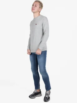 Norway Pullover girocollo da uomo in maglia tinta unita