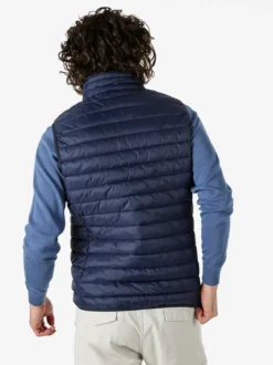 Norway Smanicato imbottito da uomo con zip - blu scuro