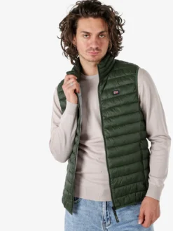 Norway Smanicato imbottito da uomo con zip - militare