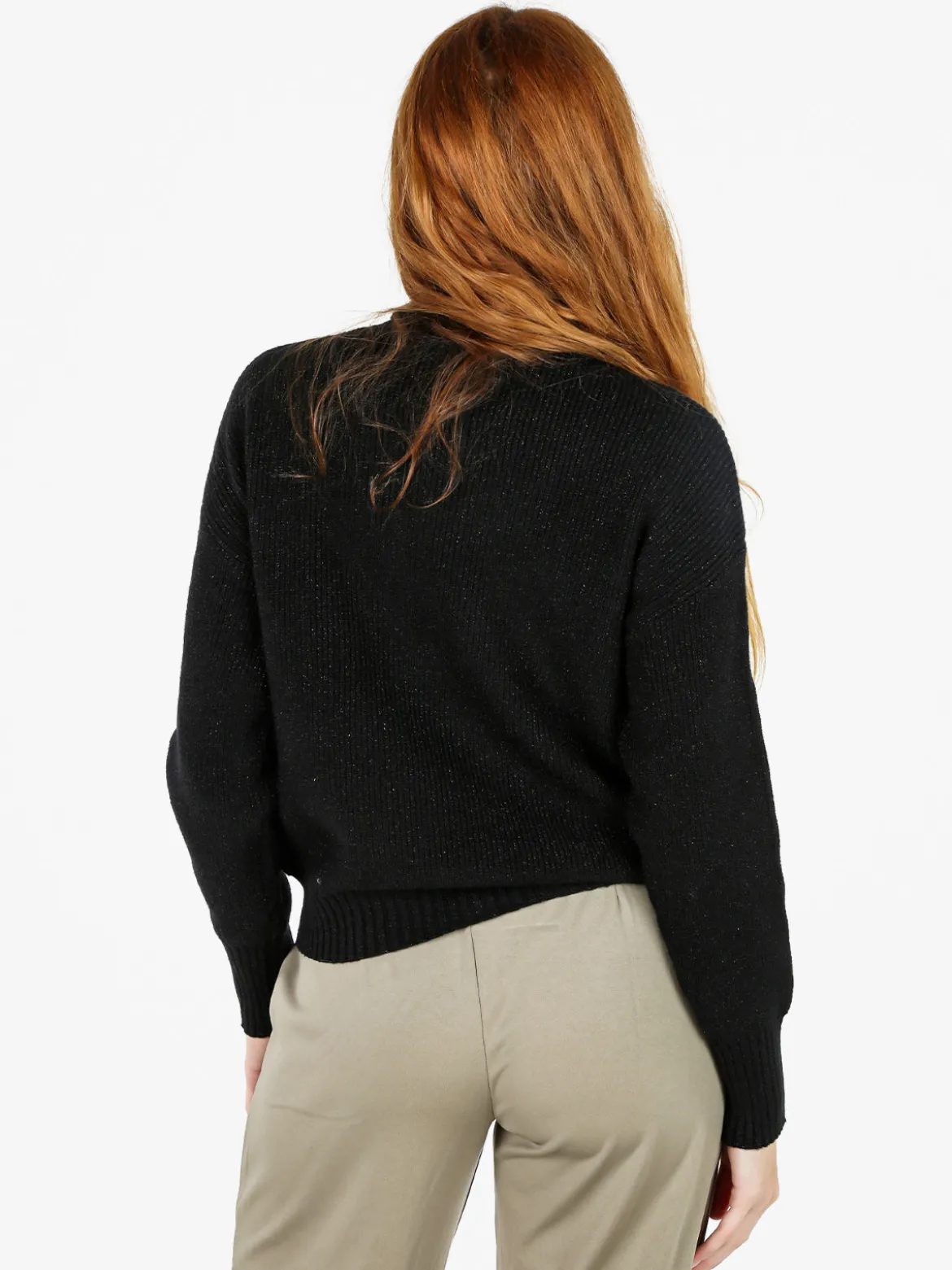 Nova Maglione dolcevita da donna - nero