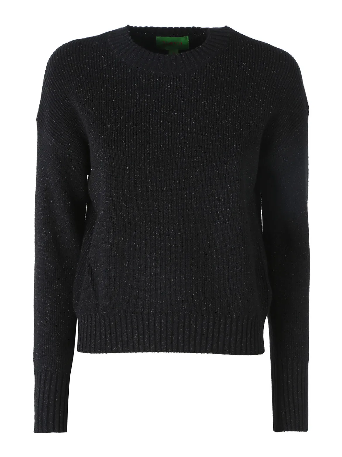 Nova Maglione girocollo da donna lurex - nero