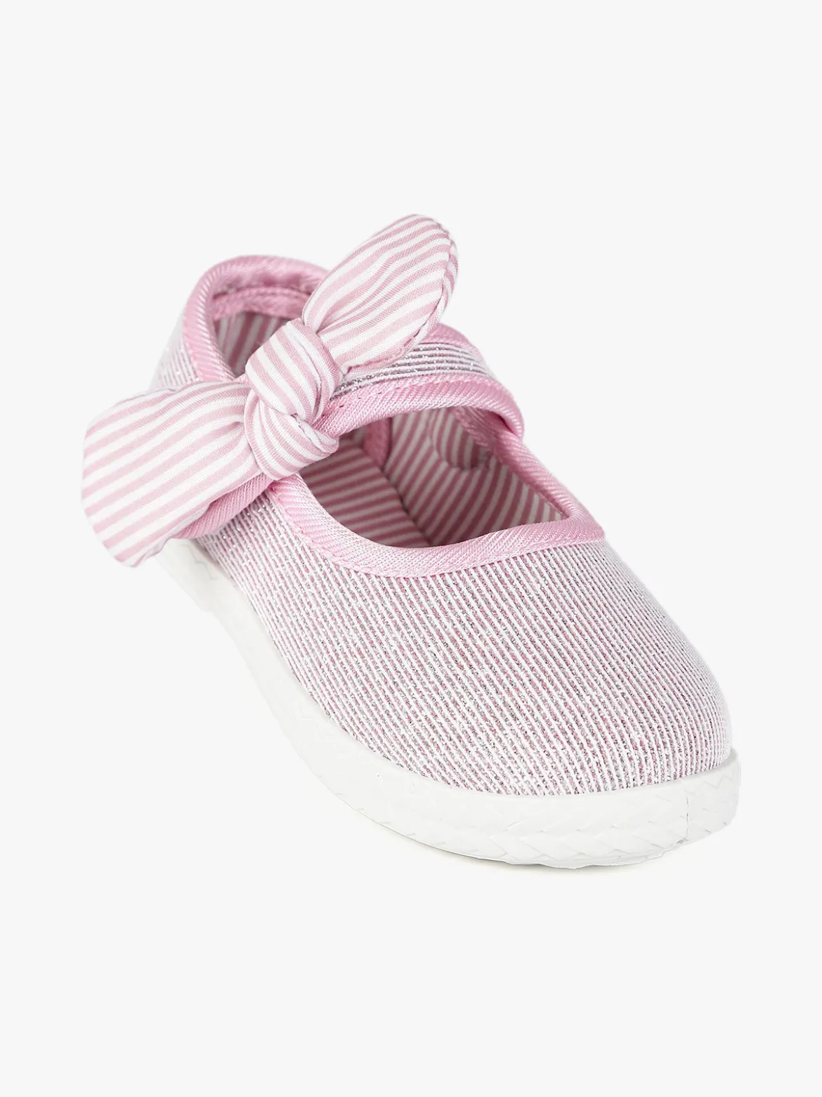 Original Marines Ballerina da bambina in lurex con fiocco