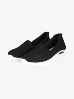 Original Marines Mocassini donna sportivi in tessuto con zeppa
