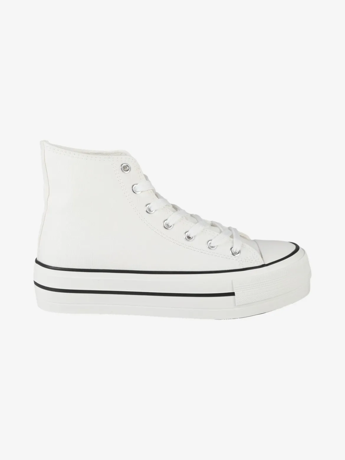 Original Marines Sneakers donna alte in tela con platform