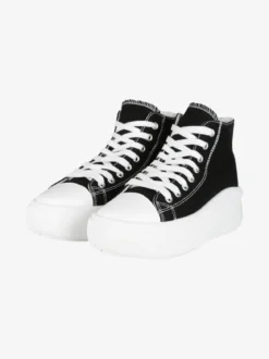 Original Marines Sneakers donna alte in tessuto con platform