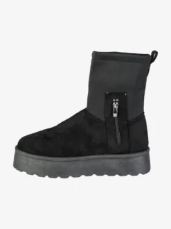 Original Marines Stivali donna scamosciati con platform e interno peloso