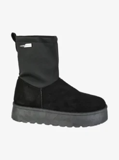 Original Marines Stivali donna scamosciati con platform e interno peloso