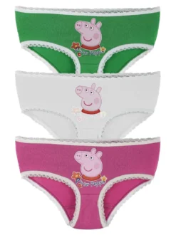 Peppa Pig Tris slip bambina con stampa